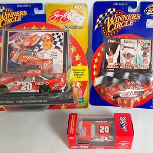 Tony Stewart #20 Vintage NASCAR diecast Home Depot car 1:43 and 1/64 scale
