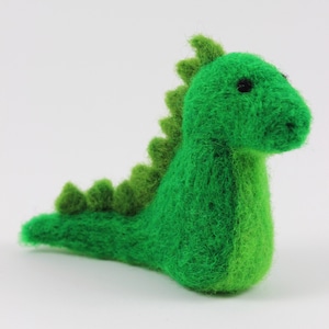 Stegosaurus; Green Dinosaur; Handmade Dinosaur; Wool Dinosaur; Felted Dinosaur