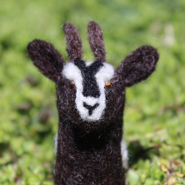 Needle Felted Goat Etsy