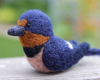 Barn Swallow; Needle Felted Barn Swallow; Farmland Animals