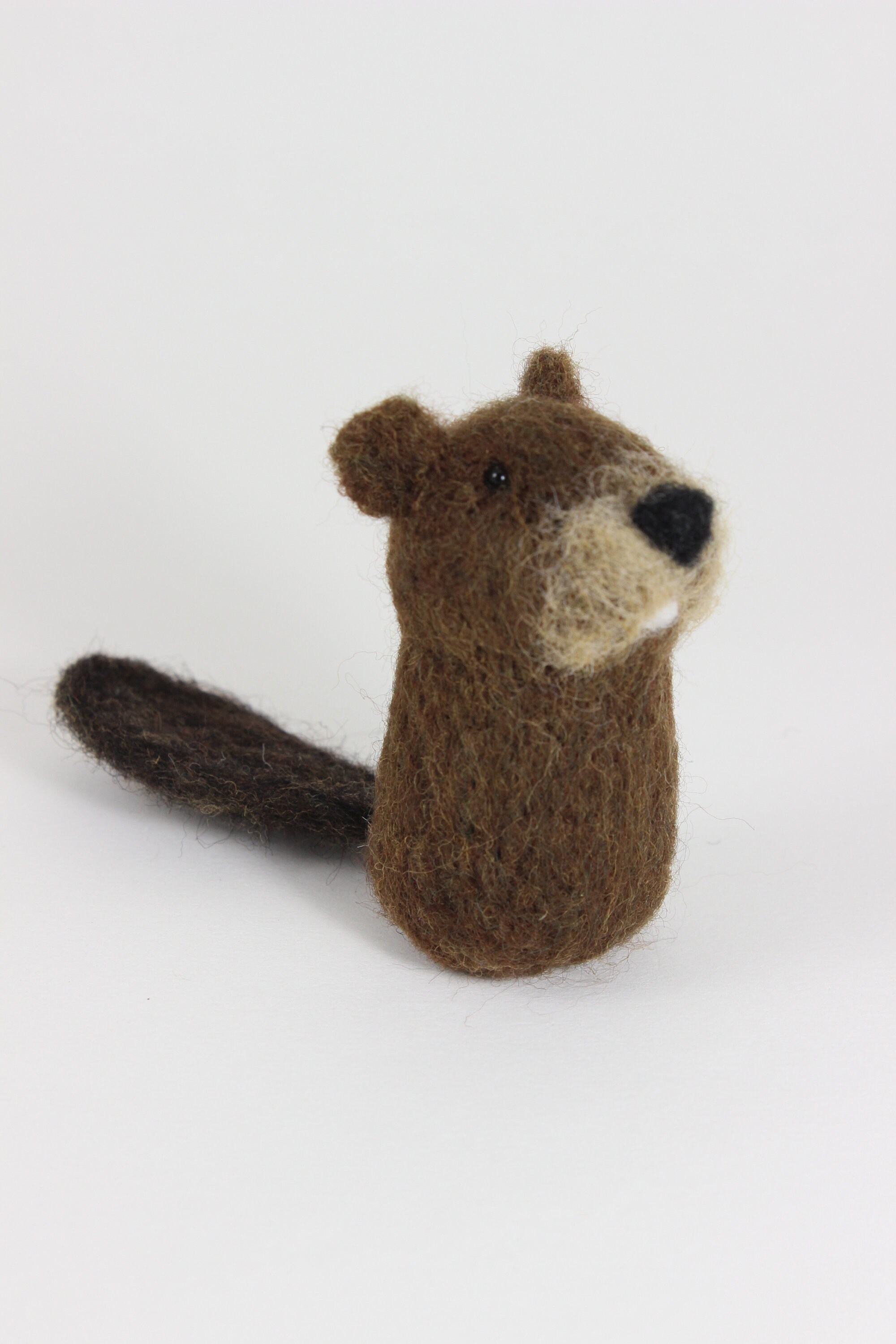 Beaver; Woodland Beaver: Handmade needle felted Beaver; Wool Beaver