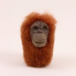 Orango; Orango infeltrito ad ago fatto a mano; Orango di lana; Primate; Scimmia