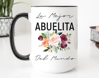 Abuelita Coffee Mug, Regalo Para Abuela, Día De La Madre, Spanish Grandma Mug, Mother's Day Gift