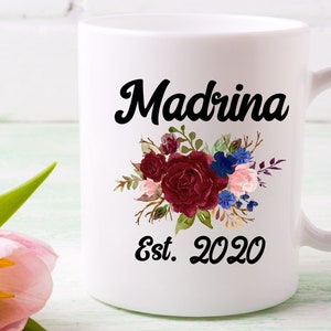 Madrina and Padrino Mugs Set Madrina Proposal Gift Padrino - Etsy