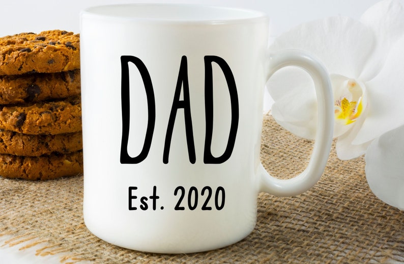 Mom and Dad Mugs Set Pregnancy Announcement for Mom and Dad Etsy