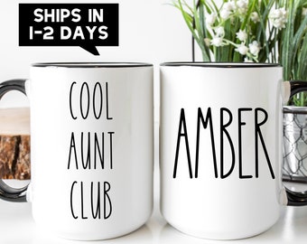 Personalized Aunt Coffee Mug