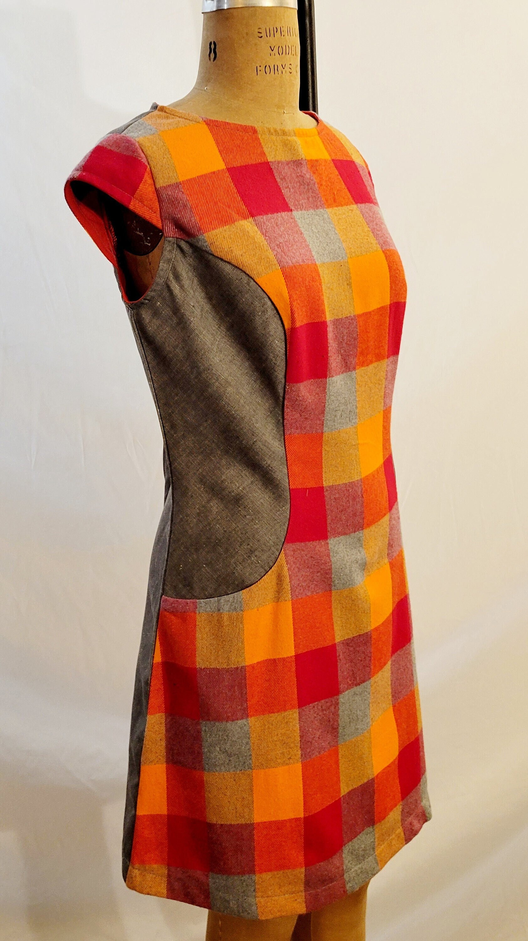 1960s Plaid Dress Singapore
