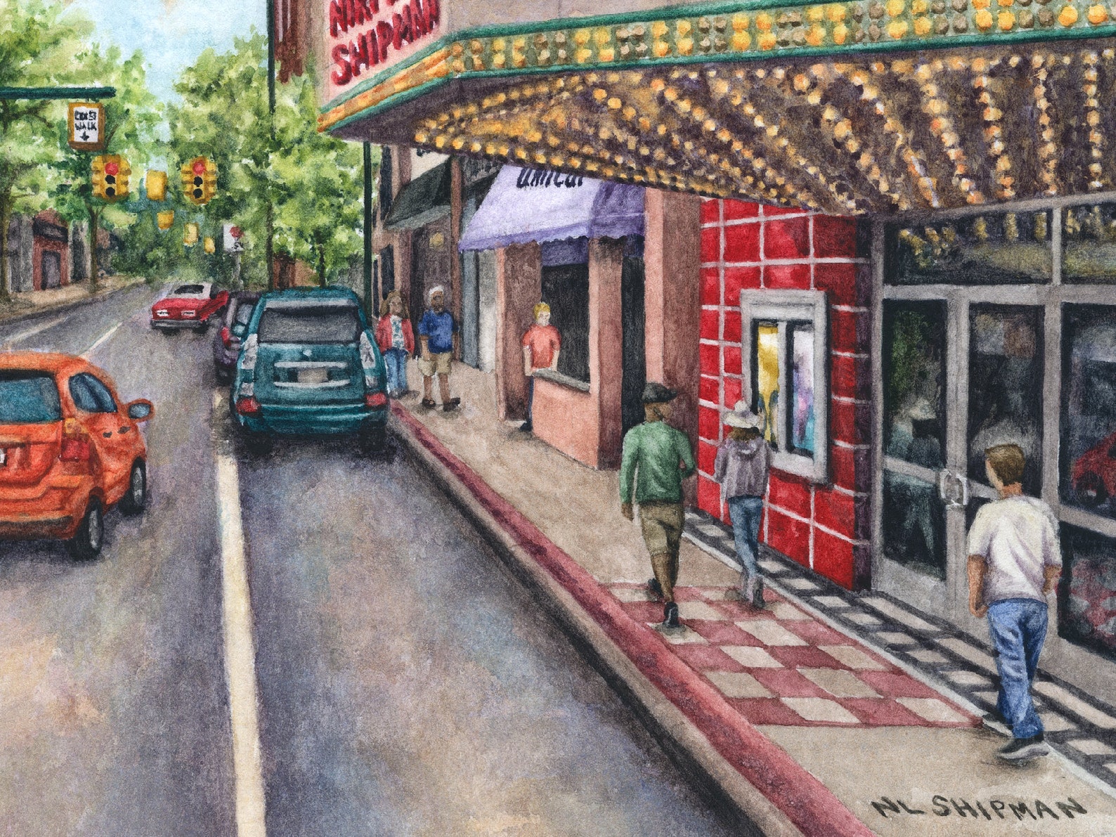 Traverse City Painting Watercolor Painting Michigan Etsy Hong Kong