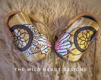 YOUR custom designed moccasins