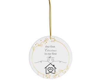 First Christmas Ornament 2023 First Home Gift First Christmas in our First Home 2023 Ornament Christmas 2023 New Home Gift for Couples