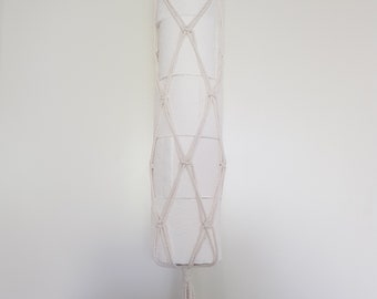 Portarrollos de papel higiénico, Hamaca de papel higiénico Macrame, Decoración de inodoro Macrame, Almacenamiento de rollos de papel higiénico, decoración de baño
