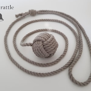 Jingle ball cat toy, Monkey fist cat toy