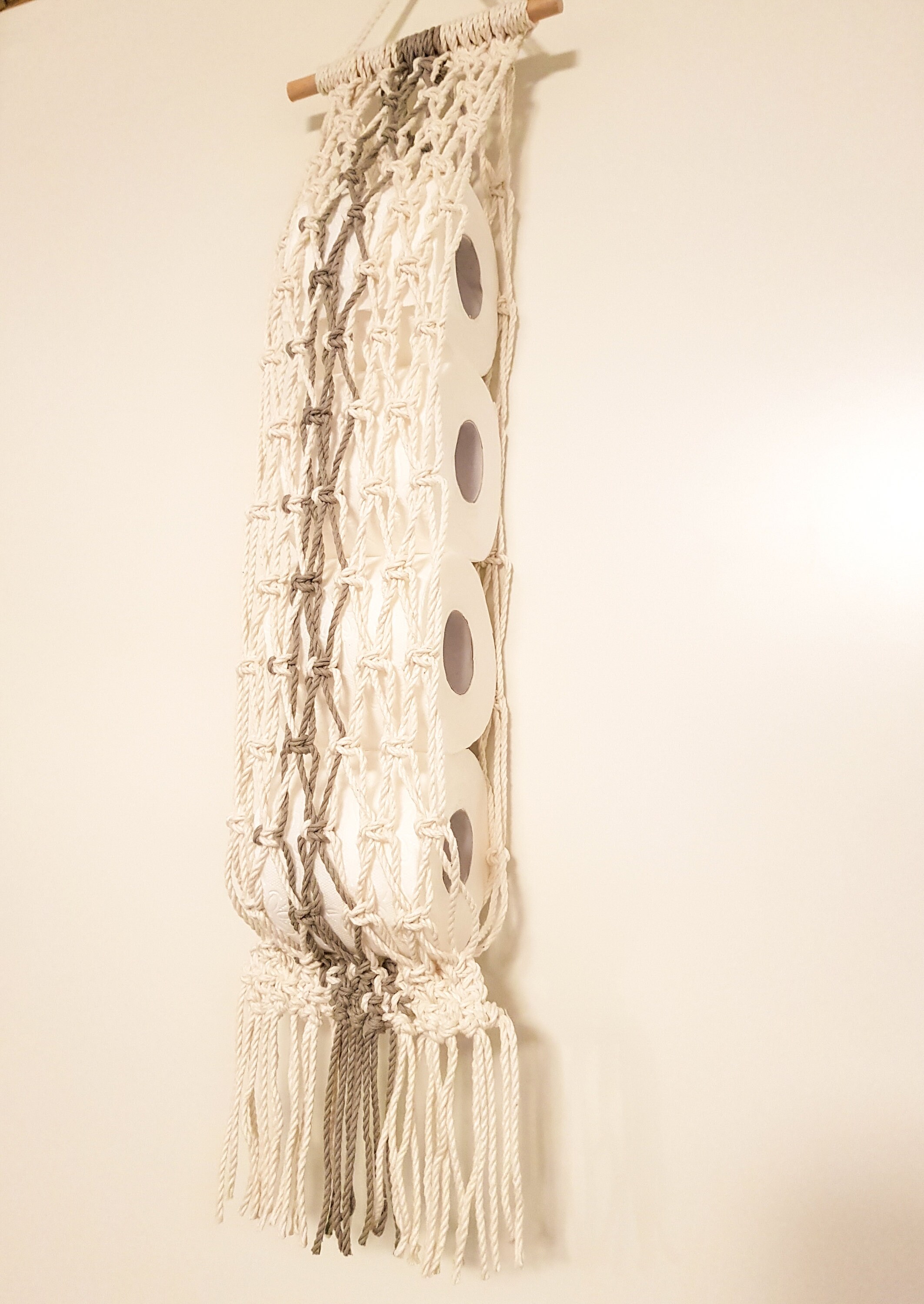 Toilet Paper Holder Macrame Toilet Paper Hammock Macrame Etsy Australia