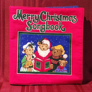 Christmas Song soft book - childrens book
