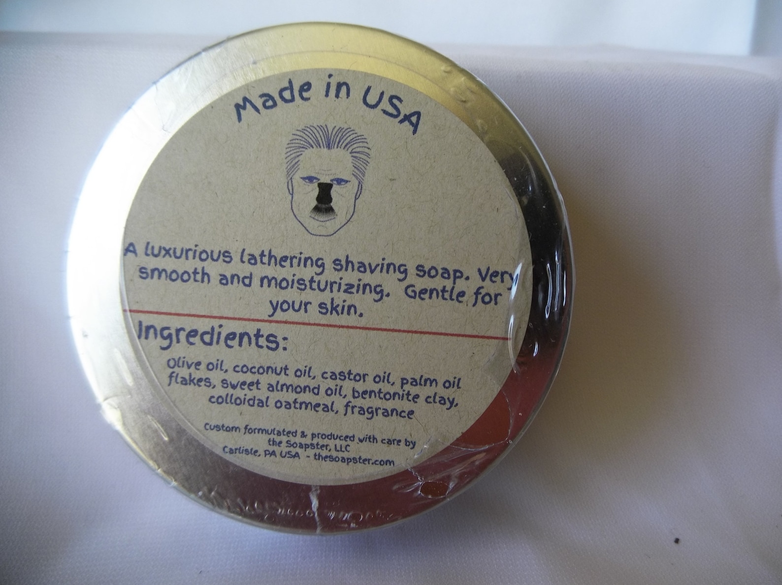 Men's Shaving Soap Cakes Etsy