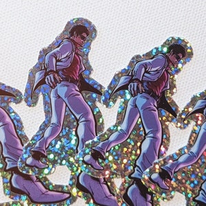 POKERFACE 3&quot; Kazuma Kiryu Glitter Sticker (2 count!)