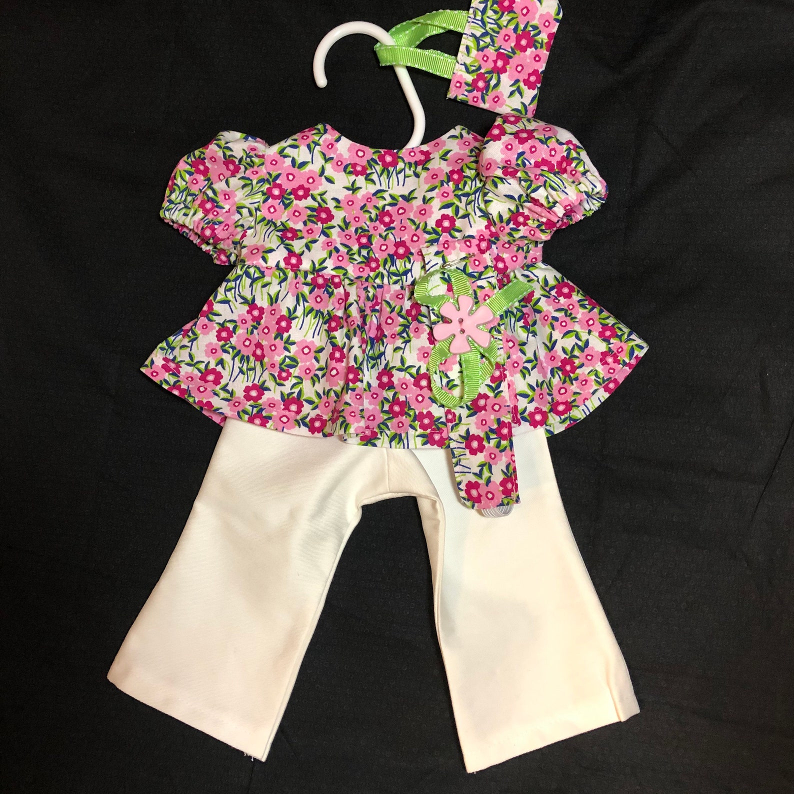 18 in Doll Clothes/american Girl Doll Like Top/pants Set Etsy UK