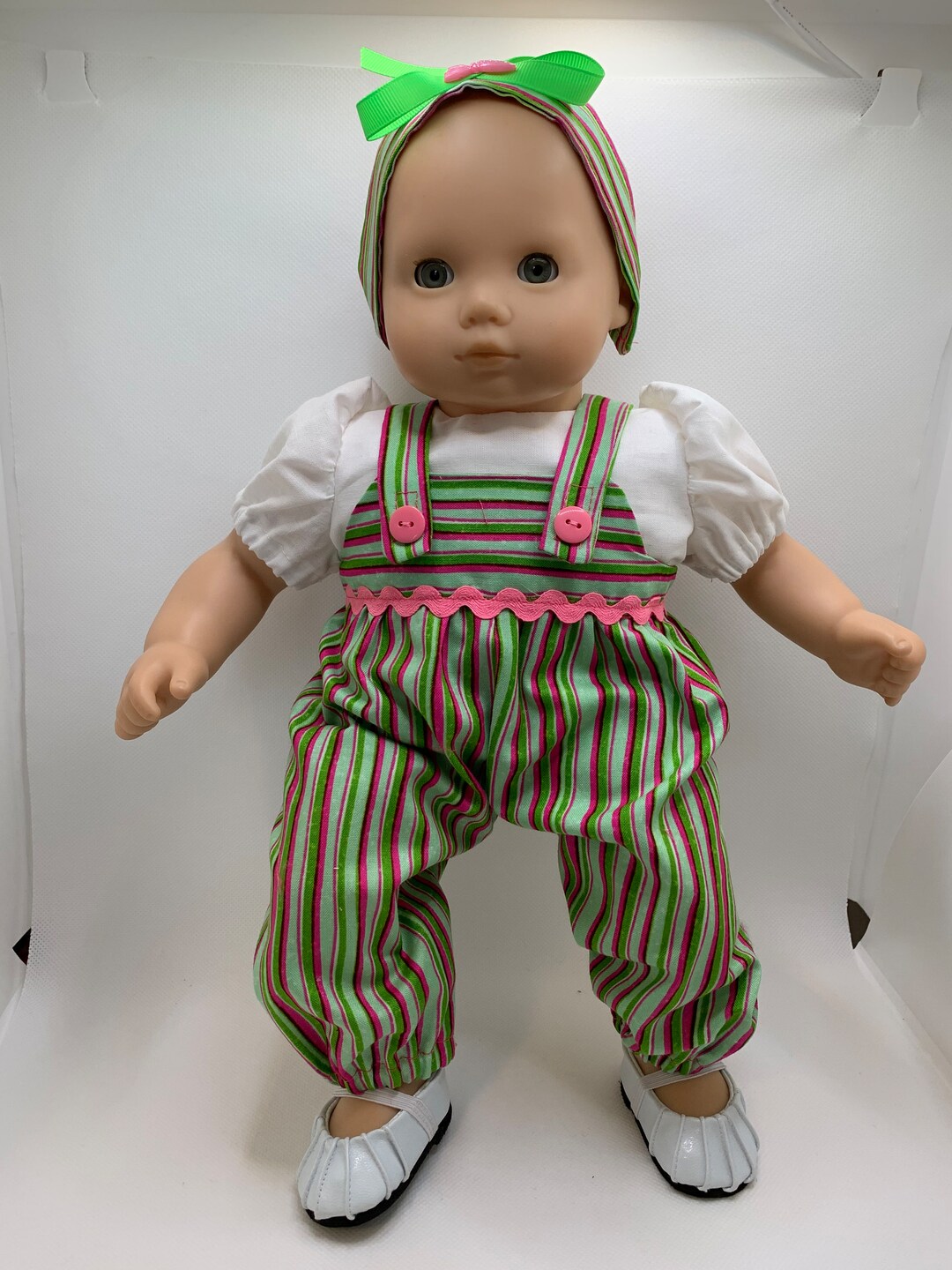 15in Doll Clothes/bitty Baby Like Doll Clothesoveralls, Blouse, and