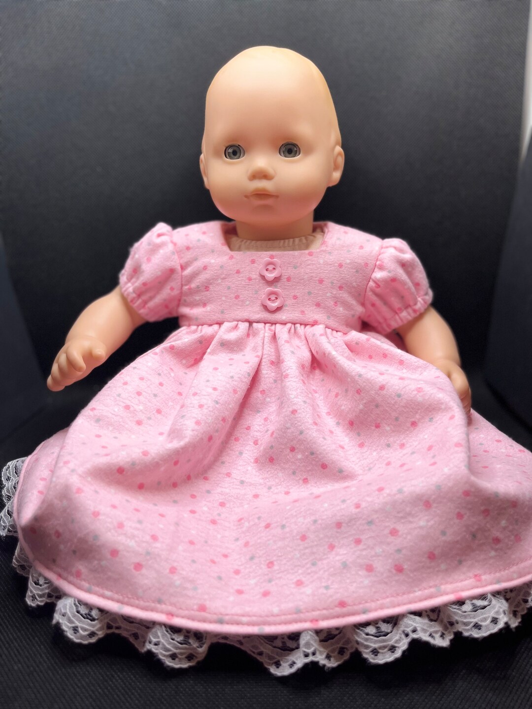 15in Doll Clothes/bitty Baby Like Doll Clothes Flannel Nightgown Etsy