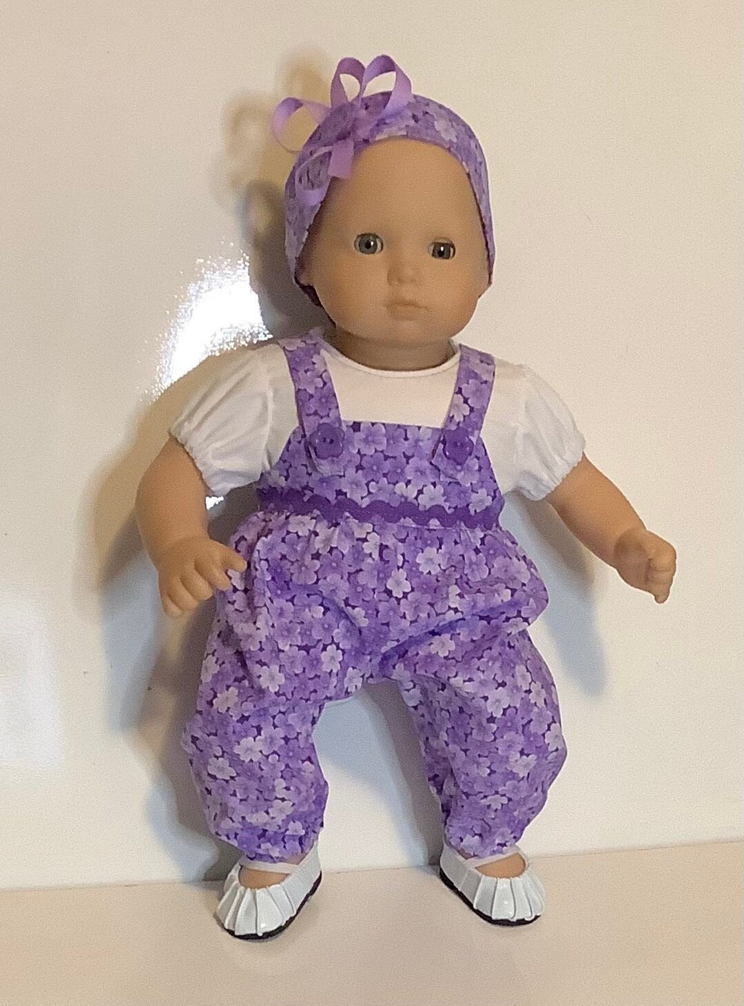 15in Doll Clothes/bitty Baby Like Doll Clothesoveralls, Blouse, and