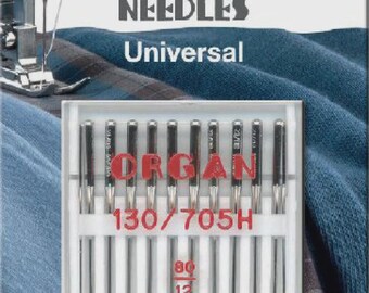 Organ 80/12 Universal Machine Needle 10 Pack