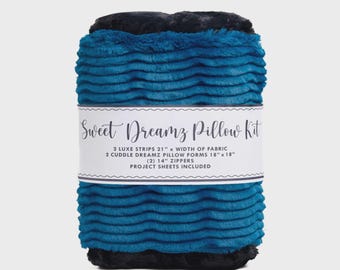 Oceana Dark Sea Luxe Cuddle Sweet Dreamz Pillow Kit * Precut