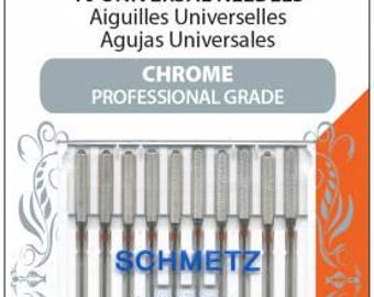 80/12 Chrome Universal Schmetz Needle 10 ct