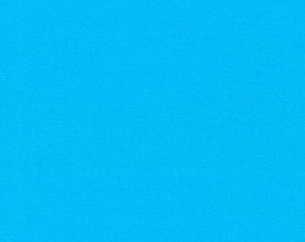 Kona Peacock solid - sold in one yard quantities