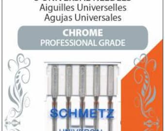 80/12 Chrome Universal Schmetz Needle 5 ct,