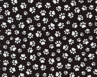 Paws Pet Sketch Paw Prints on White by Timeless Treasures 44 inches wide 100% Cotton Quilting Fabric TT-C8242-White Paws Pet Sketch Paw Prints on White by Timeless Treasures 44 inches wide 100% Cotton Quilting Fabric TT-C8242-White