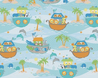 Noahs Journey Scenic * Sold in one yard quantities