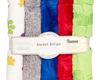 Shannon Minky Precut Sweet Strips