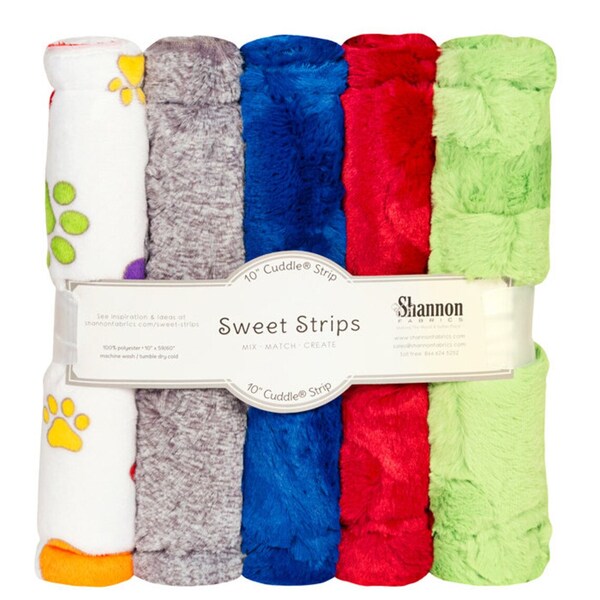 Shannon Minky Precut Sweet Strips