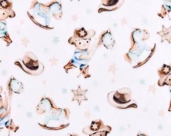 Powder Mini Roundup Digital Cuddle sold in one yard quantities