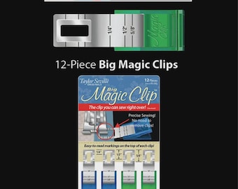 Magic Clip 12 Pieces * Small or big