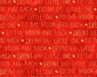 To the moon running words * 100% Cotton