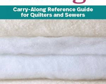 Know your battings: Carry-along reference guide for quilters and sewers