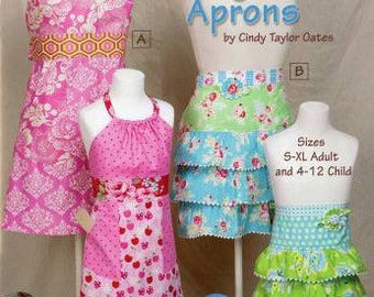 Mother Daughter Aprons Pattern Book