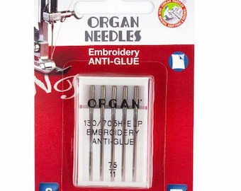 75/11 Organ Needles Anti Glue Blister Pack