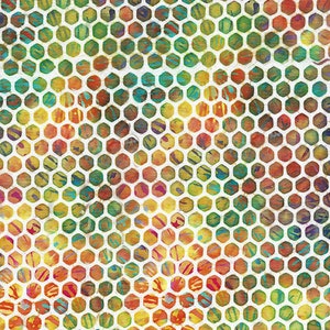 Island Batik * Honeycomb * Sold in half yard quantities * 112201820