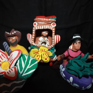 Mexican Clay Figurines
