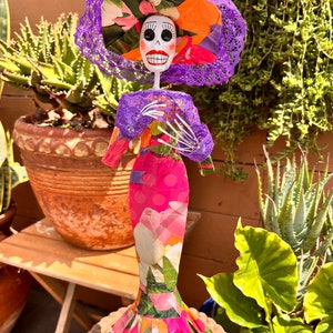 Catrina papel mache.