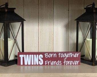 Boy Girl Twins Decor Etsy