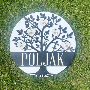 Stamboom Houten Teken, Familienaamteken, Achternaam Houten Teken, Stamboom, Familieteken, Gepersonaliseerde Geschenken, Familiegeschenken, 3D Achternaamteken