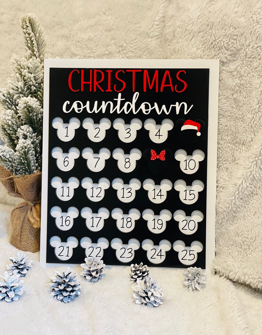 Disney Christmas Countdown Calendar, Christmas Countdown Calendar