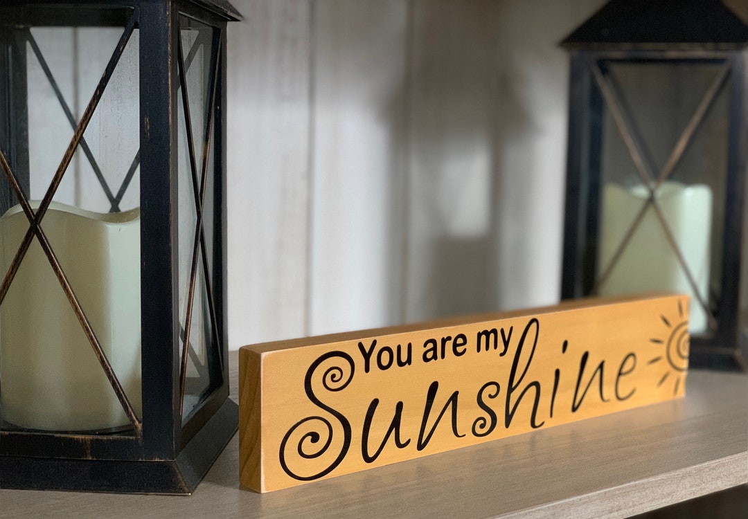 You Are My Sunshine Wood Sign: Nursery Decor - Etsy