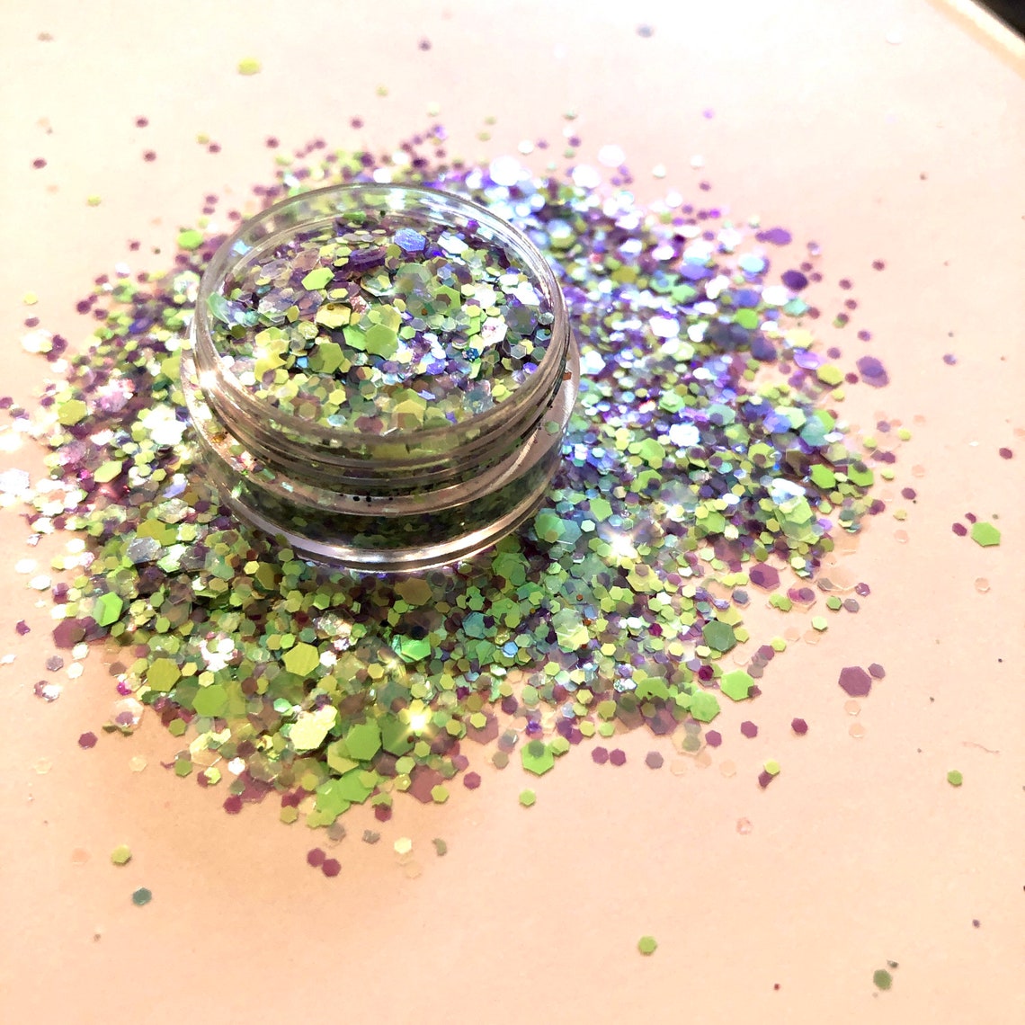 Chunky Glitter / Festival Body Glitter / Nail Glitter / Etsy