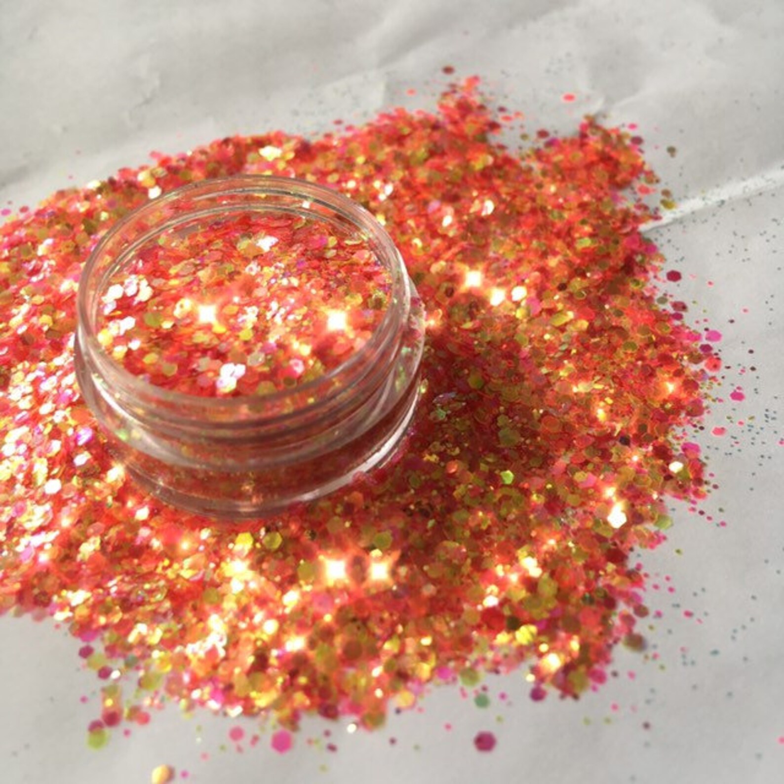 PEACHES AND CREAM / Body Glitter / Festival Glitter / Glitter Etsy