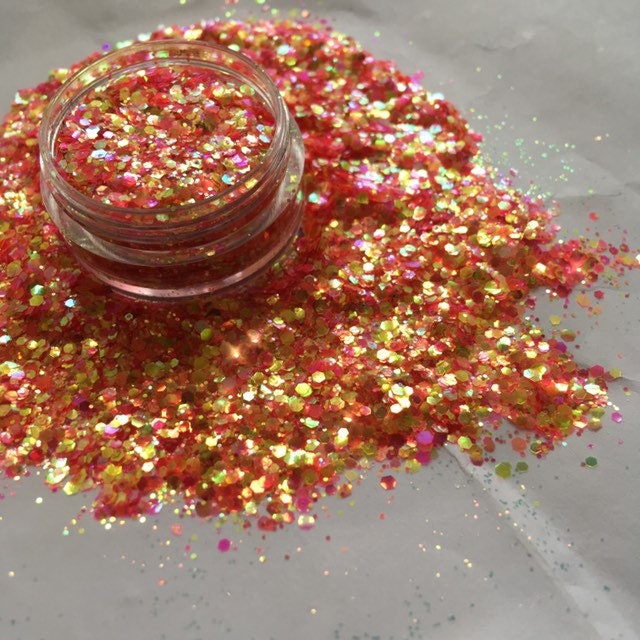 PEACHES AND CREAM / Body Glitter / Festival Glitter / Glitter Etsy