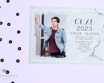 Graduation Announcement - College, High School Graduation 132